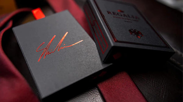Regalia Red Playing Cards (Signature Edition) by Shin LIM