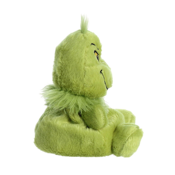 Aurora® Whimsical Dr. Seuss™ Palm Pals™ Grinch Stuffed Animal - Magical Storytelling - Officially Licensed - Green 5 Inches