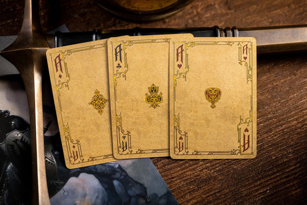 Kings Wild Project Frazetta Paintings Luxury Playing Cards - Standard Edition, Frank Frazetta Art Deck, Collectible, Poker Size, Custom Index & Gold Foil Finish