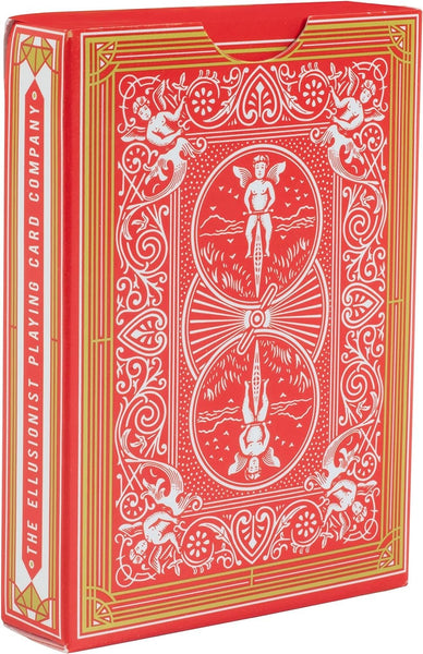 Bicycle Red Legacy Masters Playing Cards - for Games, Magic Tricks & More - USPCC Rider Back Deck
