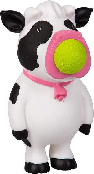 Hog Wild Cow Popper Toy - Shoot Foam Balls Up to 20 Feet - 6 Balls Included - Gift for Kids, Boys & Girls, Age 4+