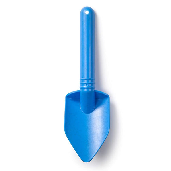 Bigjigs Toys Eco Spade for Kids (Ocean Blue) - 20.5cm Wheat Fibre Toy Spade, Quality Sand Toys, Holiday Toys for Toddlers, Sand Shovels