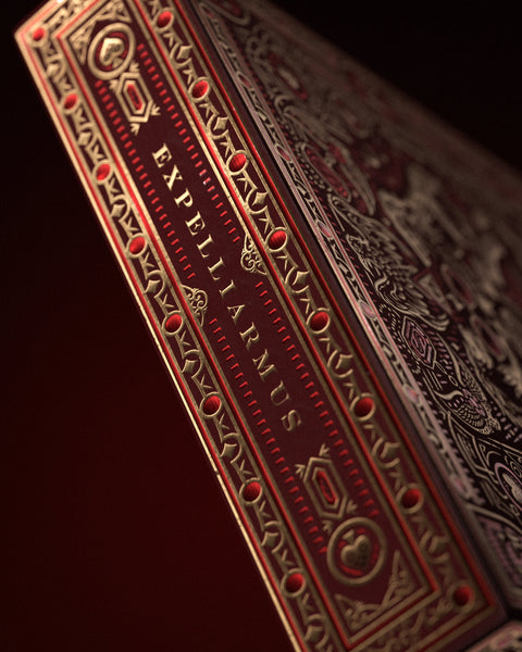Harry Potter Red (Gryffindor) Playing Cards