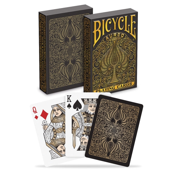 Aureo Black Playing Cards