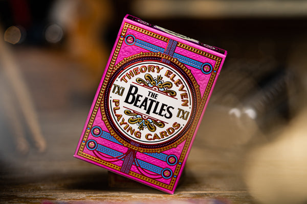 The Beatles Pink Playing Cards