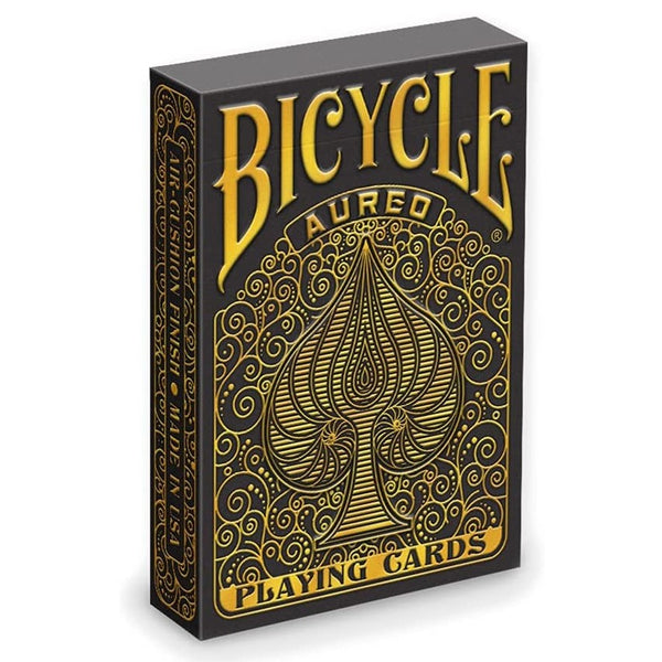 Aureo Black Playing Cards
