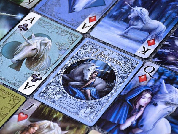 Anne Stokes Unicorns Playing Cards