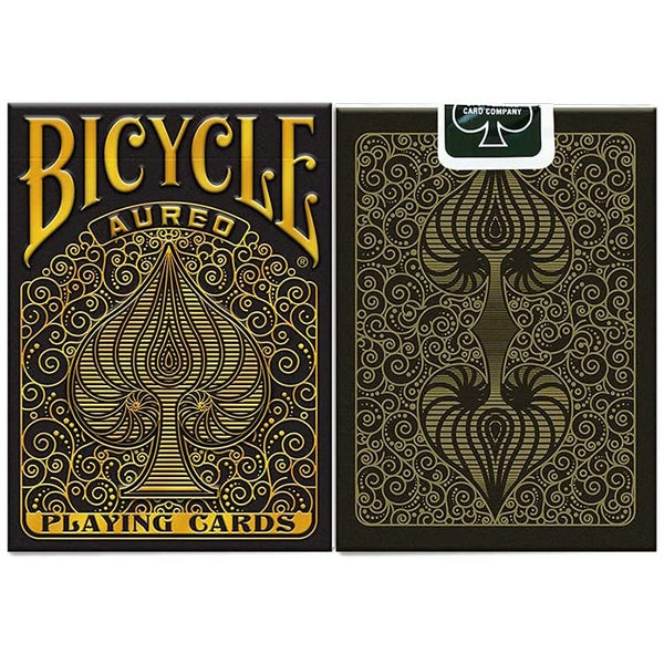 Aureo Black Playing Cards