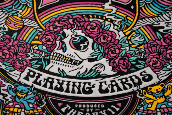 theory11 Grateful Dead Premium Playing Cards Deck with Iconic Band-Themed Artwork