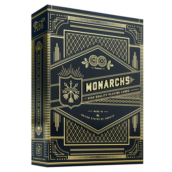 theory11 Monarchs Playing Cards (Blue)