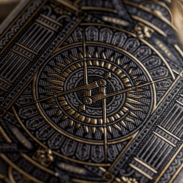 Hudson Black Playing Cards