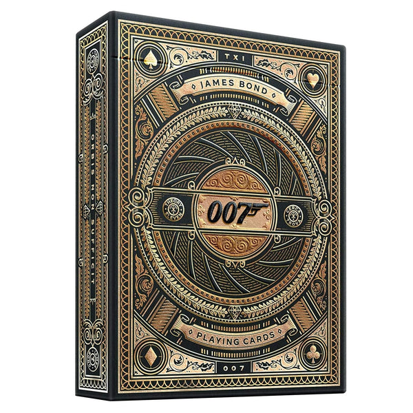 theory11 James Bond 007 Premium Playing Cards - Gold Foil, Official Collectible Deck