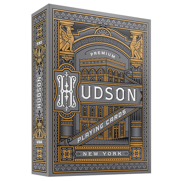 Hudson Black Playing Cards