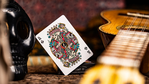 theory11 Grateful Dead Premium Playing Cards Deck with Iconic Band-Themed Artwork
