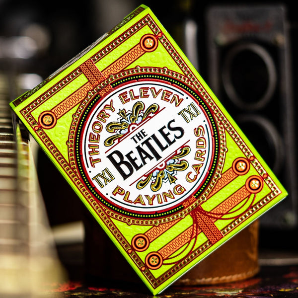 The Beatles Green Playing Cards