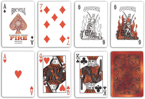 Fire Playing Cards