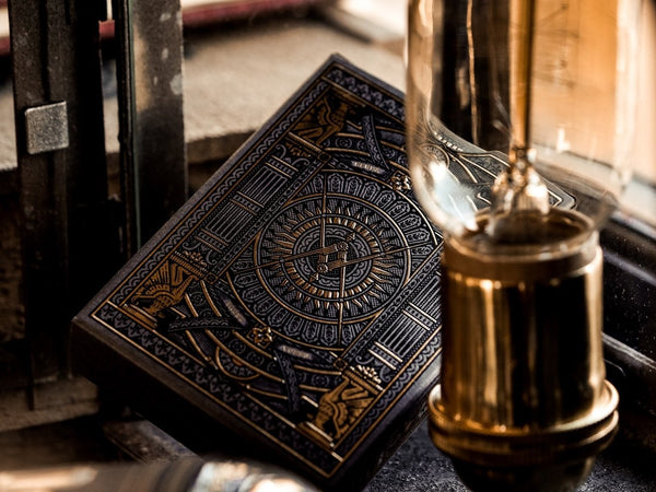 Hudson Black Playing Cards