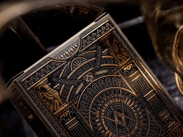 Hudson Black Playing Cards