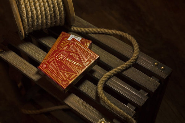 theory11 Monarchs Playing Cards (Red)