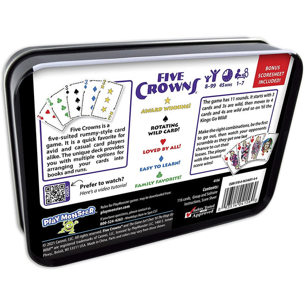 Five Crowns Anniversary Edition Tin