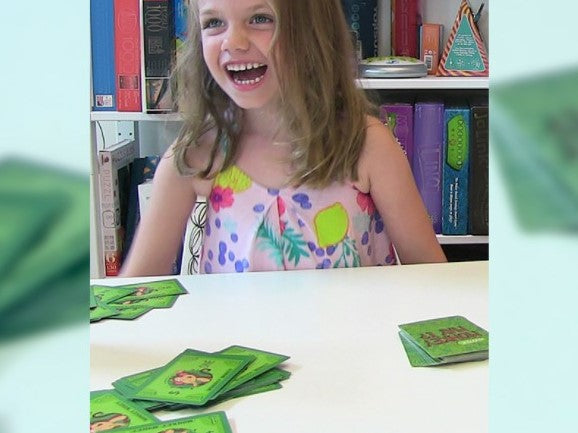 Hoyle Monkey, May I? Card Game, 2-4 Players Ages 4-6