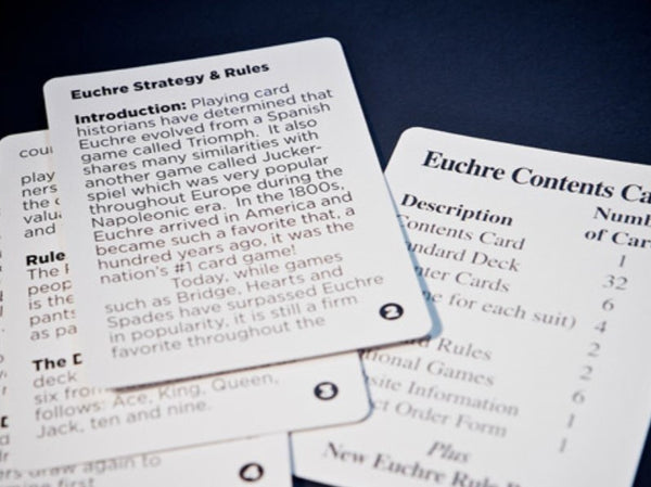 Bicycle Euchre Set