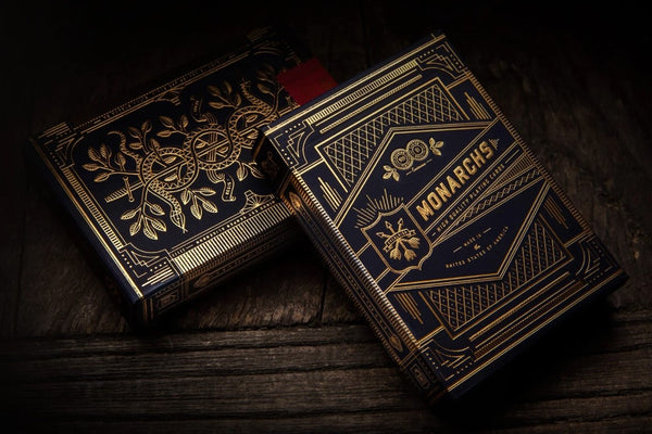 theory11 Monarchs Playing Cards (Blue)