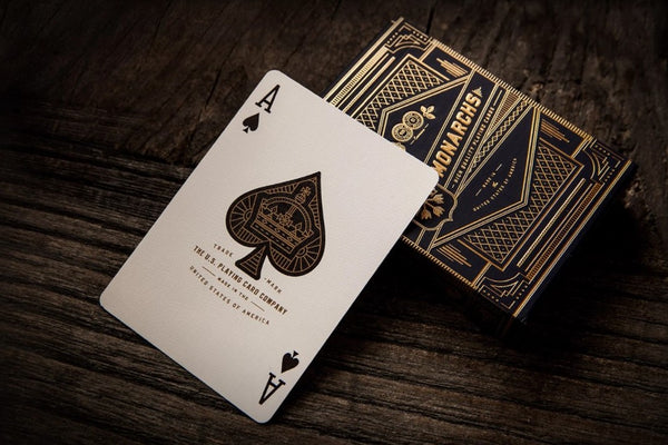 theory11 Monarchs Playing Cards (Blue)