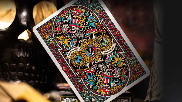 theory11 Grateful Dead Premium Playing Cards Deck with Iconic Band-Themed Artwork