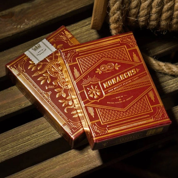 theory11 Monarchs Playing Cards (Red)