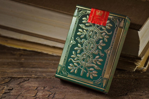 theory11 Monarchs Playing Cards (Green)