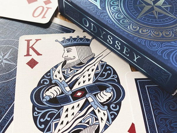 Bicycle Odyssey Playing Cards, Poker Size Standard Index