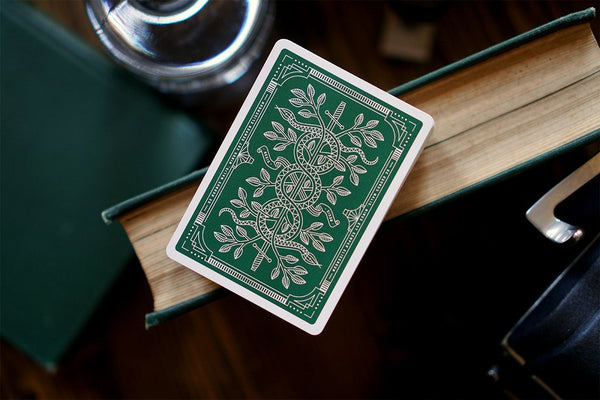 theory11 Monarchs Playing Cards (Green)