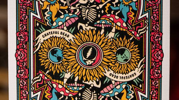 theory11 Grateful Dead Premium Playing Cards Deck with Iconic Band-Themed Artwork