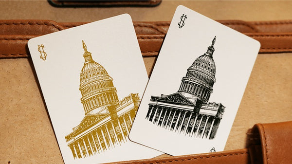 Bicycle Capitol Blue Playing Cards, Poker Size Standard Index