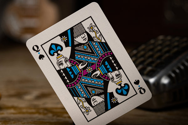The Beatles Green Playing Cards