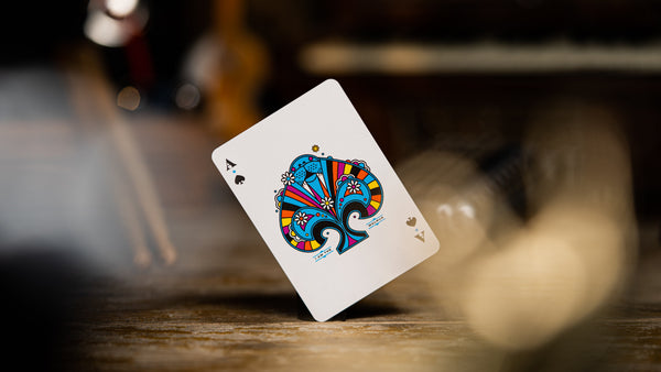 The Beatles Blue Playing Cards