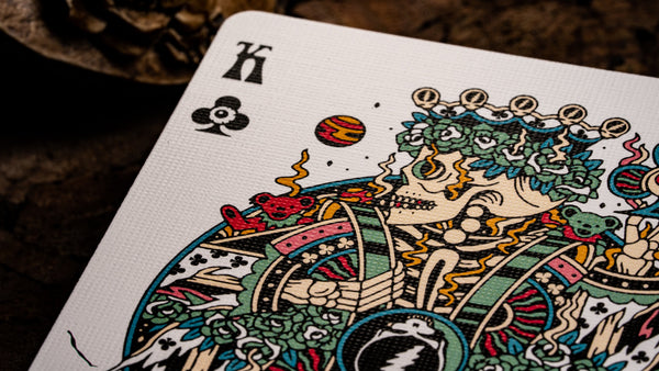 theory11 Grateful Dead Premium Playing Cards Deck with Iconic Band-Themed Artwork