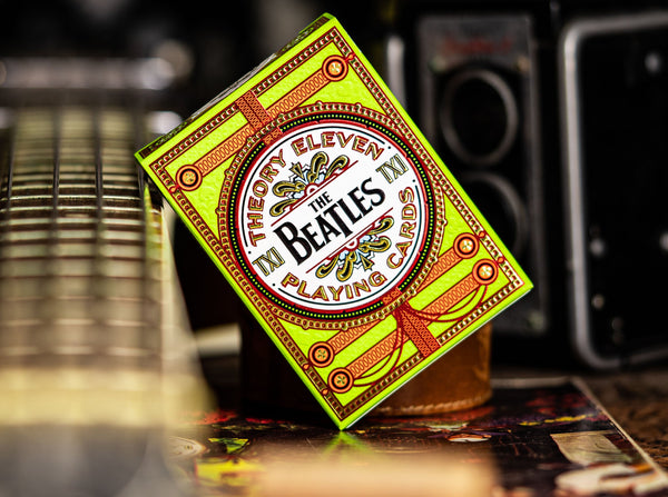 The Beatles Green Playing Cards