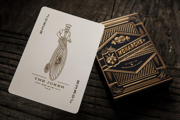 theory11 Monarchs Playing Cards (Blue)