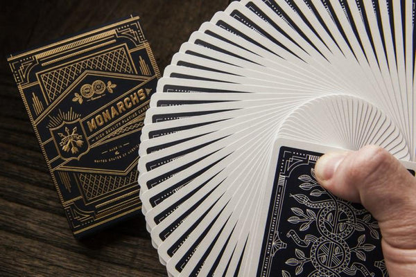 theory11 Monarchs Playing Cards (Blue)
