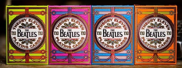 The Beatles Blue Playing Cards