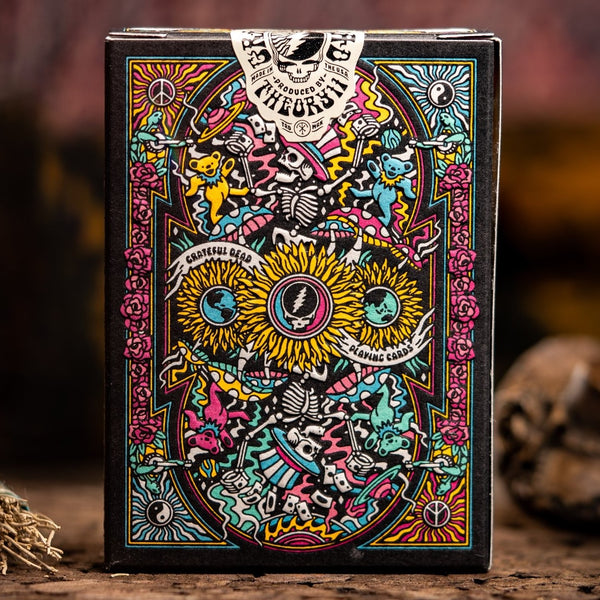 theory11 Grateful Dead Premium Playing Cards Deck with Iconic Band-Themed Artwork