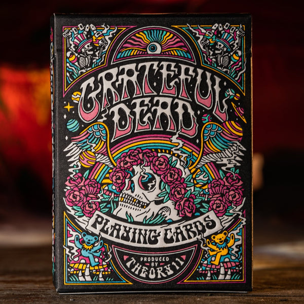 theory11 Grateful Dead Premium Playing Cards Deck with Iconic Band-Themed Artwork