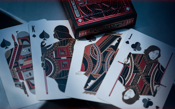 theory11 Star Wars Premium Playing Cards - Dark Side (Red)